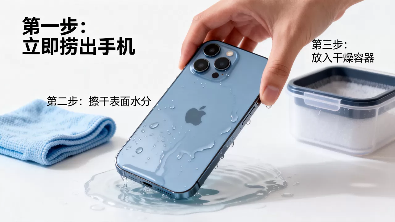 iphone手机掉水里了怎么办,苹果手机进水处理方法 iphone手机掉水里了怎么办,苹果手机进水处理方法