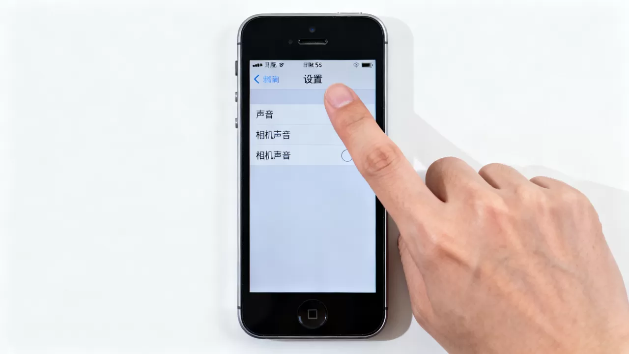 日版iphone5s关闭相机声音，iphone5s怎么关闭拍照声音