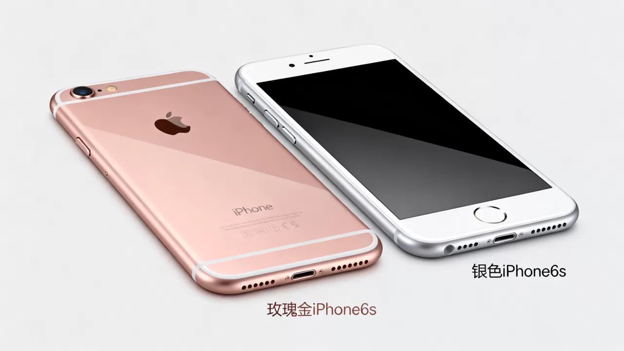 玫瑰金iphone6s与银色区别，iphone6s玫瑰金和银色哪个好看