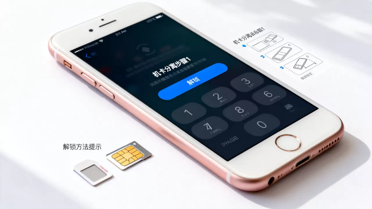 iPhone6s合约机机卡分离，iPhone6s合约机解锁方法
