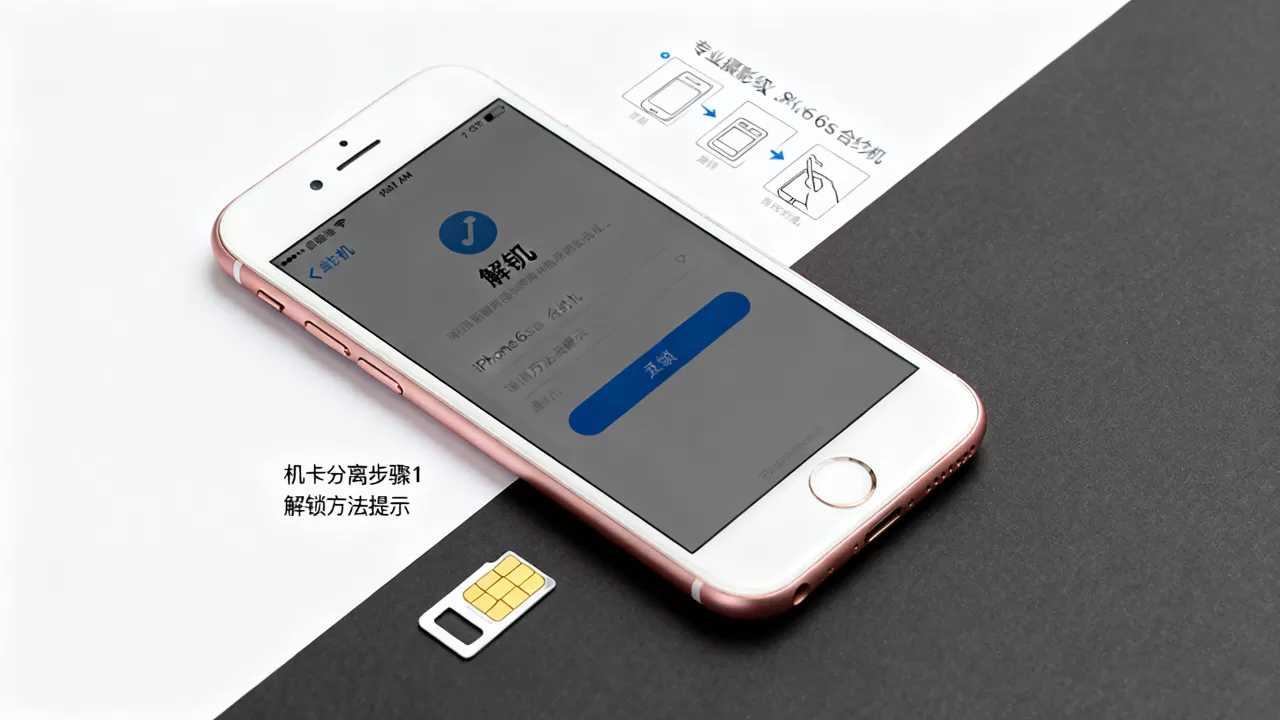 iPhone6s合约机机卡分离，iPhone6s合约机解锁方法