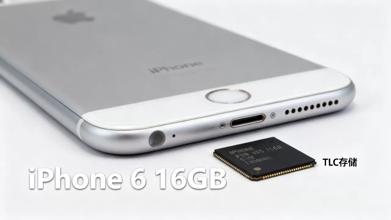 iphone6 16g是tlc吗，iphone6 16g存储类型