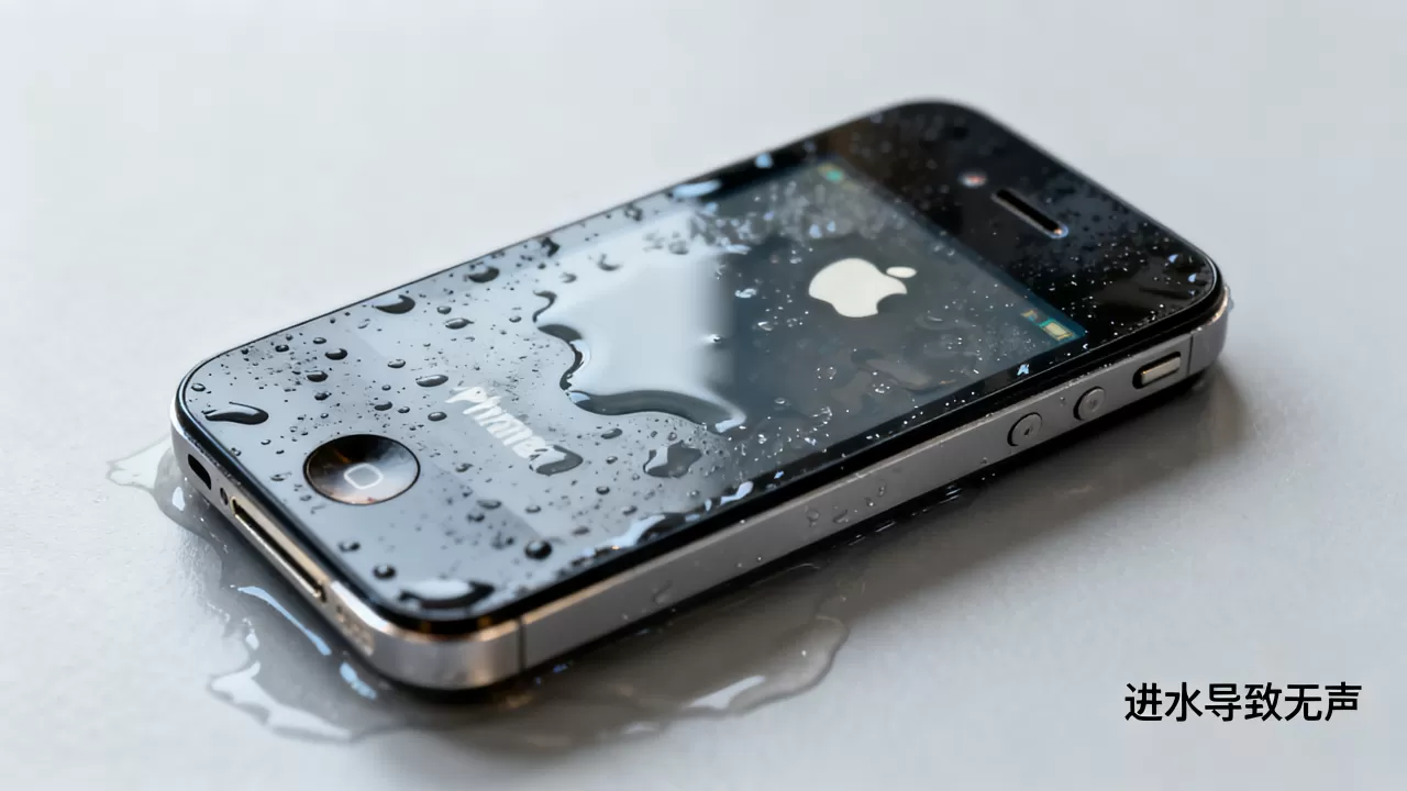 iphone4进水没声音了 iphone4进水没声音了