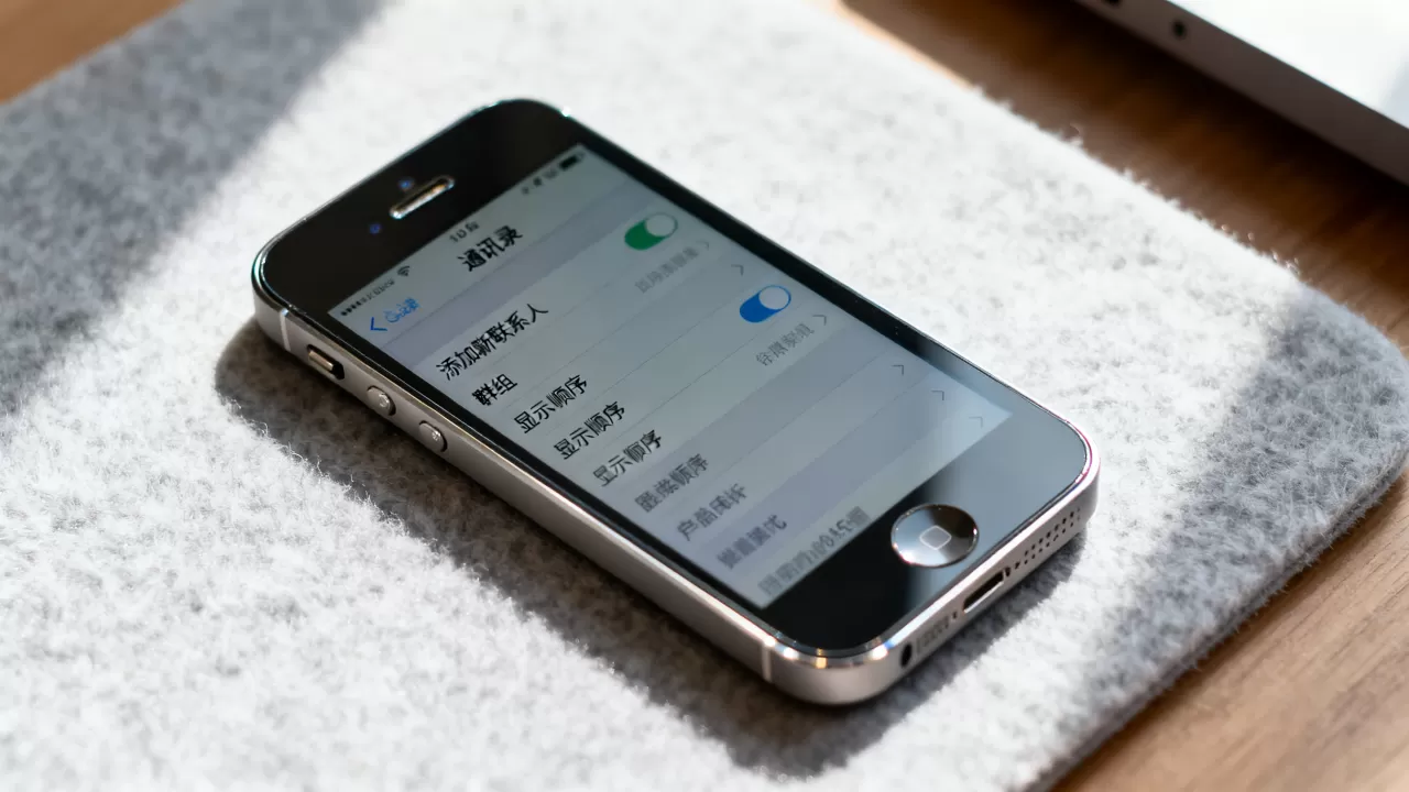 iphone5s通讯录设置 iphone5s通讯录设置