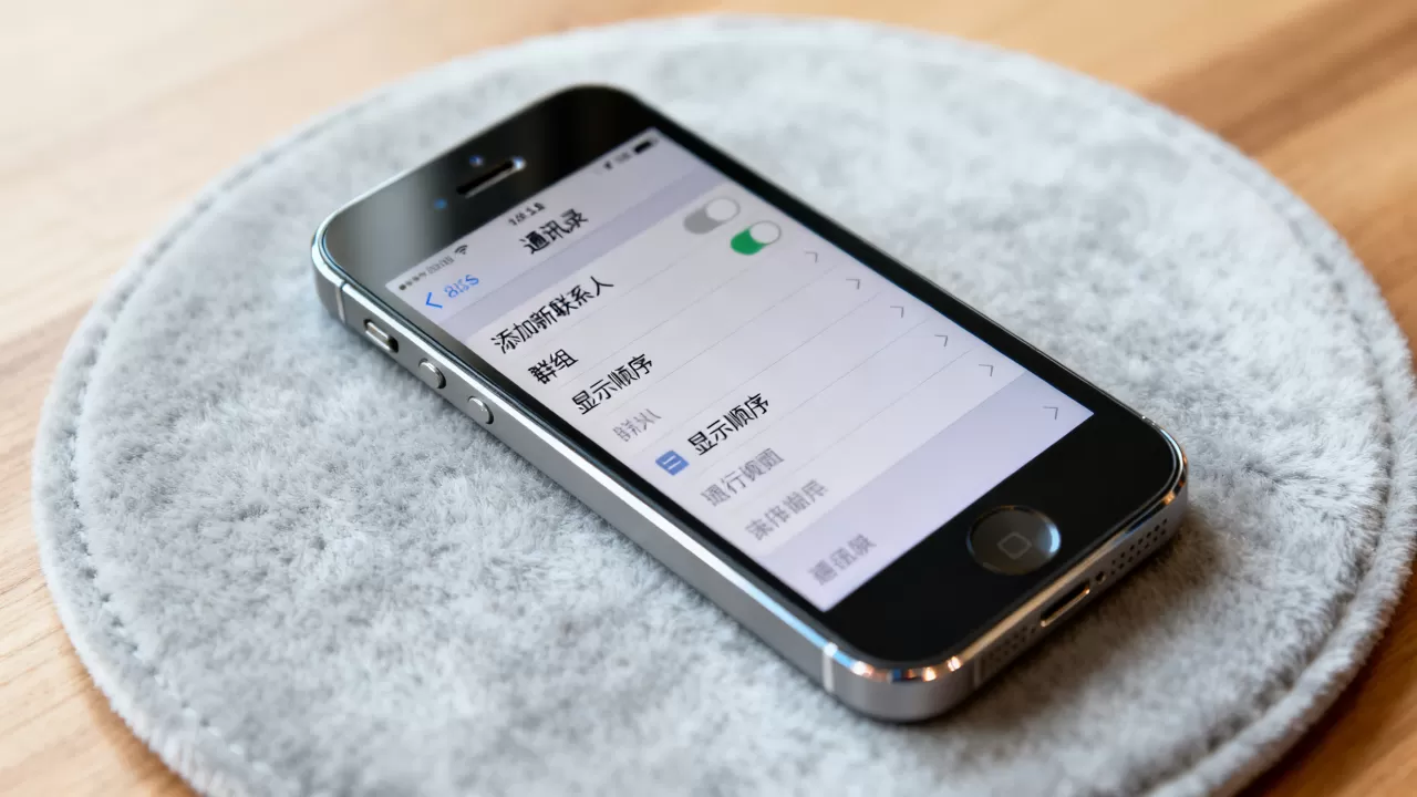 iphone5s通讯录设置 iphone5s通讯录设置