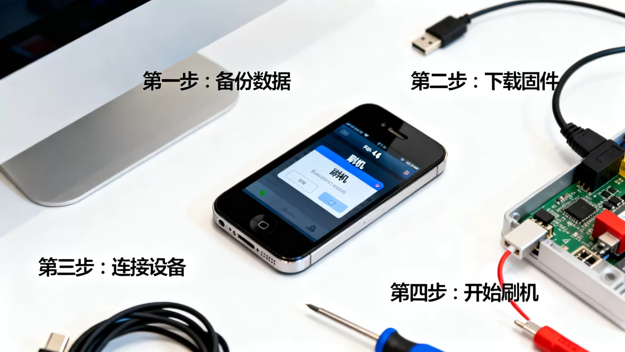 iphone4s越狱怎么刷机，iphone4s越狱后刷机教程