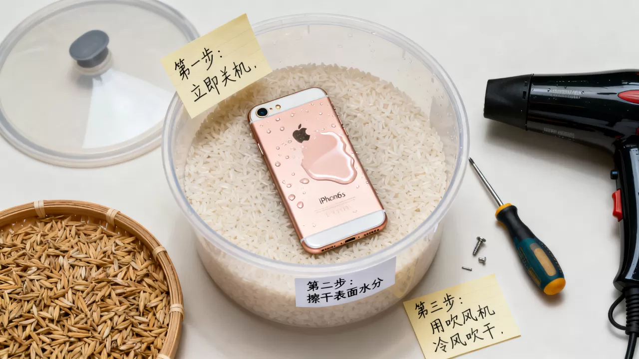 iphone6s进水怎么办?手机进水处理方法 iphone6s进水怎么办?手机进水处理方法