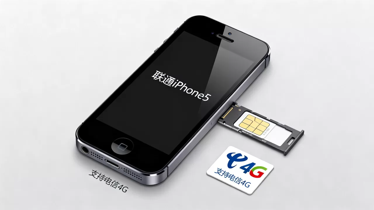 联通iphone5能用电信4g吗，联通iphone5支持电信4g
