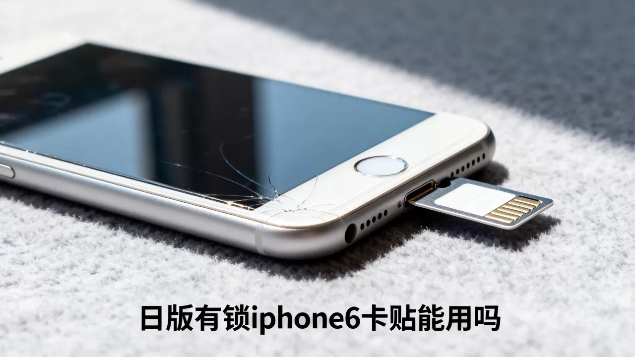 日版有锁iphone6卡贴能用吗，日版有锁iphone6卡贴