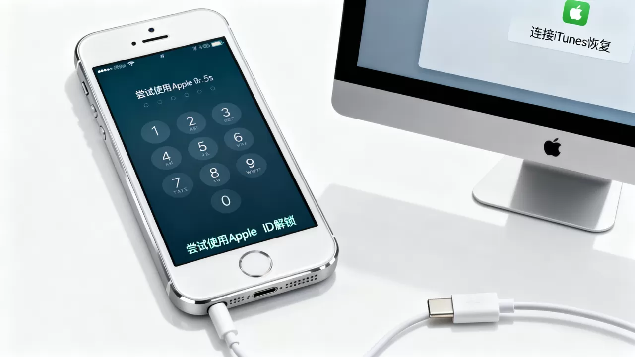 iphone5s忘记锁屏密码怎么办，iphone5s忘记锁屏密码