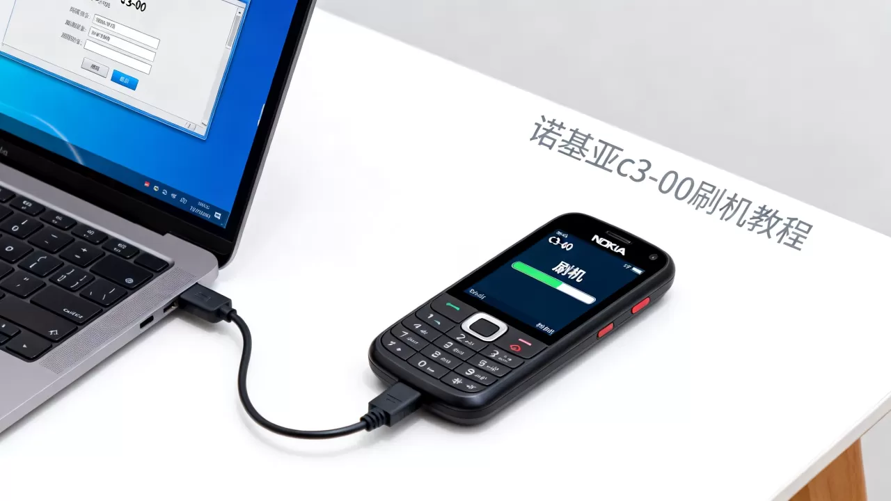 诺基亚c3-00刷机教程，诺基亚c3-00刷机