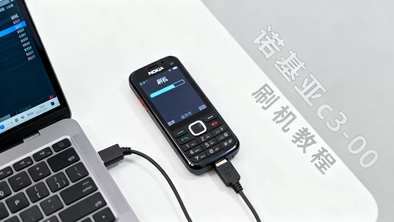诺基亚c3-00刷机教程，诺基亚c3-00刷机