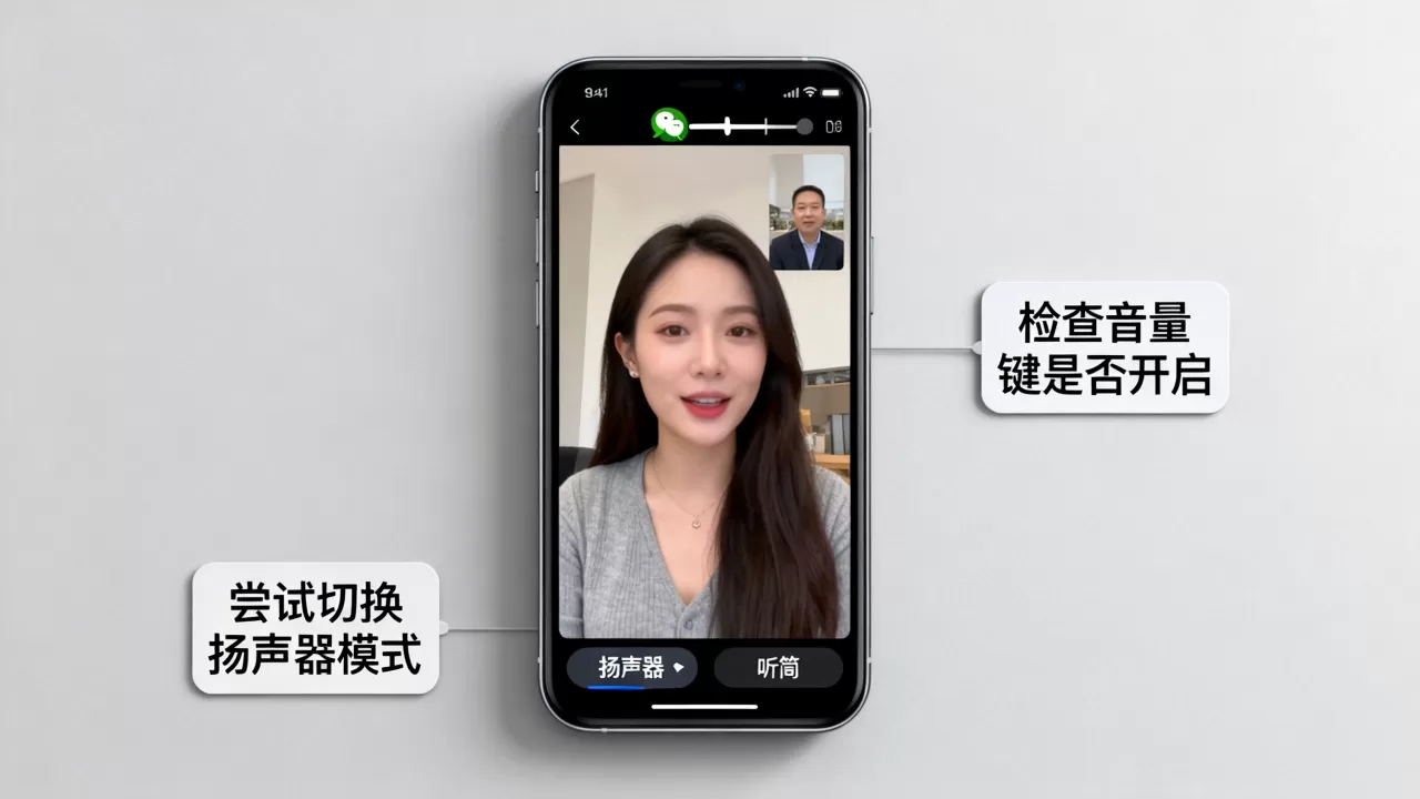 iphone微信视频听不到对方声音怎么办,iphone微信视频没声音 iphone微信视频听不到对方声音怎么办,iphone微信视频没声音
