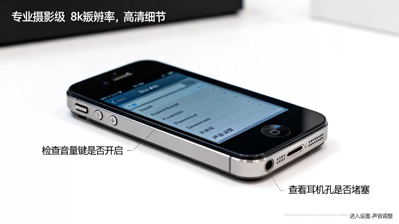 iphone4s外放没声音怎么办，iphone4s外放没声音