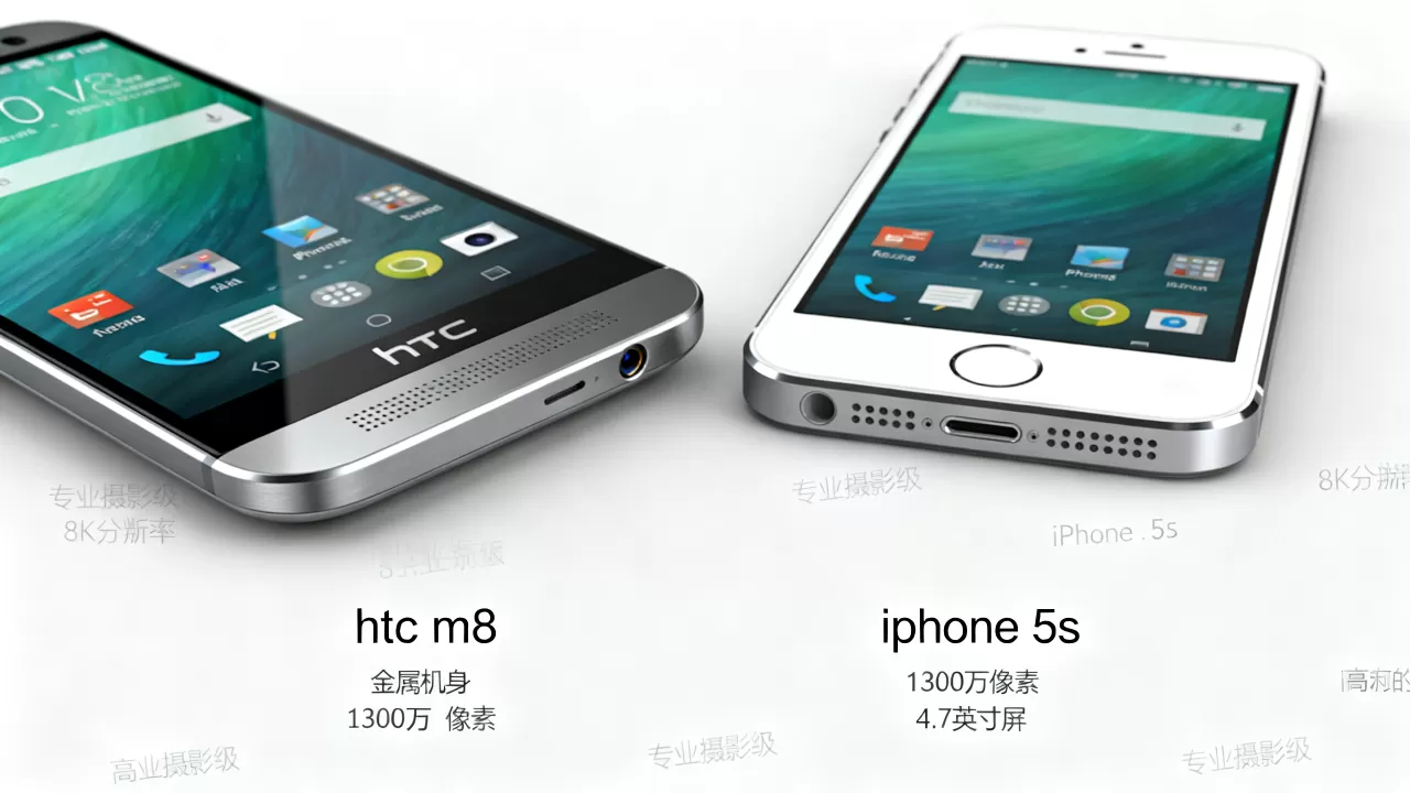 htc m8和iphone 5s哪个好，htc m8和iphone 5s对比