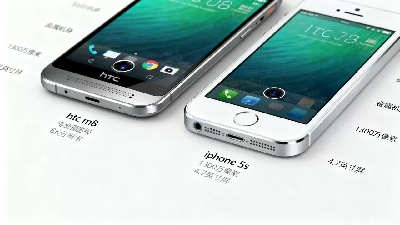 htc m8和iphone 5s哪个好，htc m8和iphone 5s对比