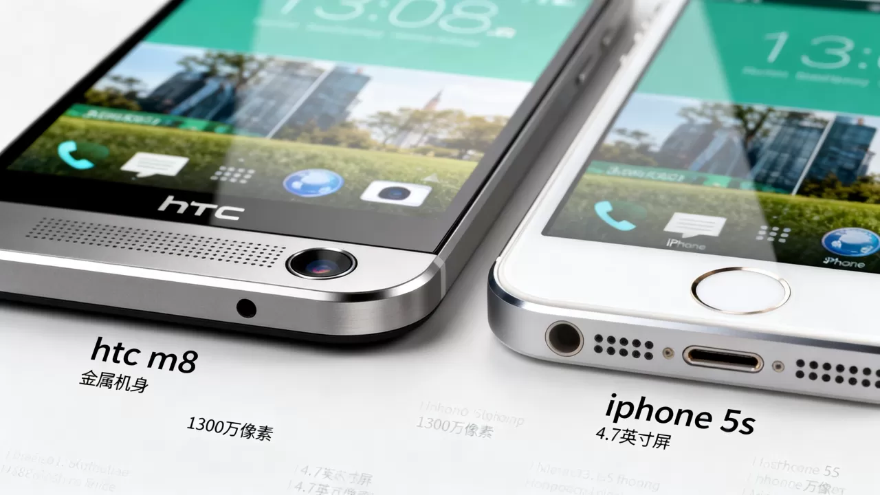 htc m8和iphone 5s哪个好，htc m8和iphone 5s对比