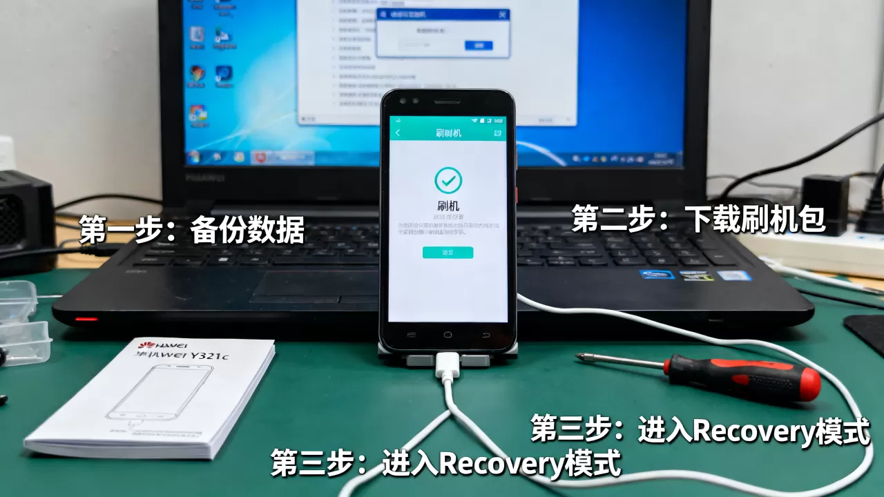 华为y321c刷机教程，华为y321c怎么刷机