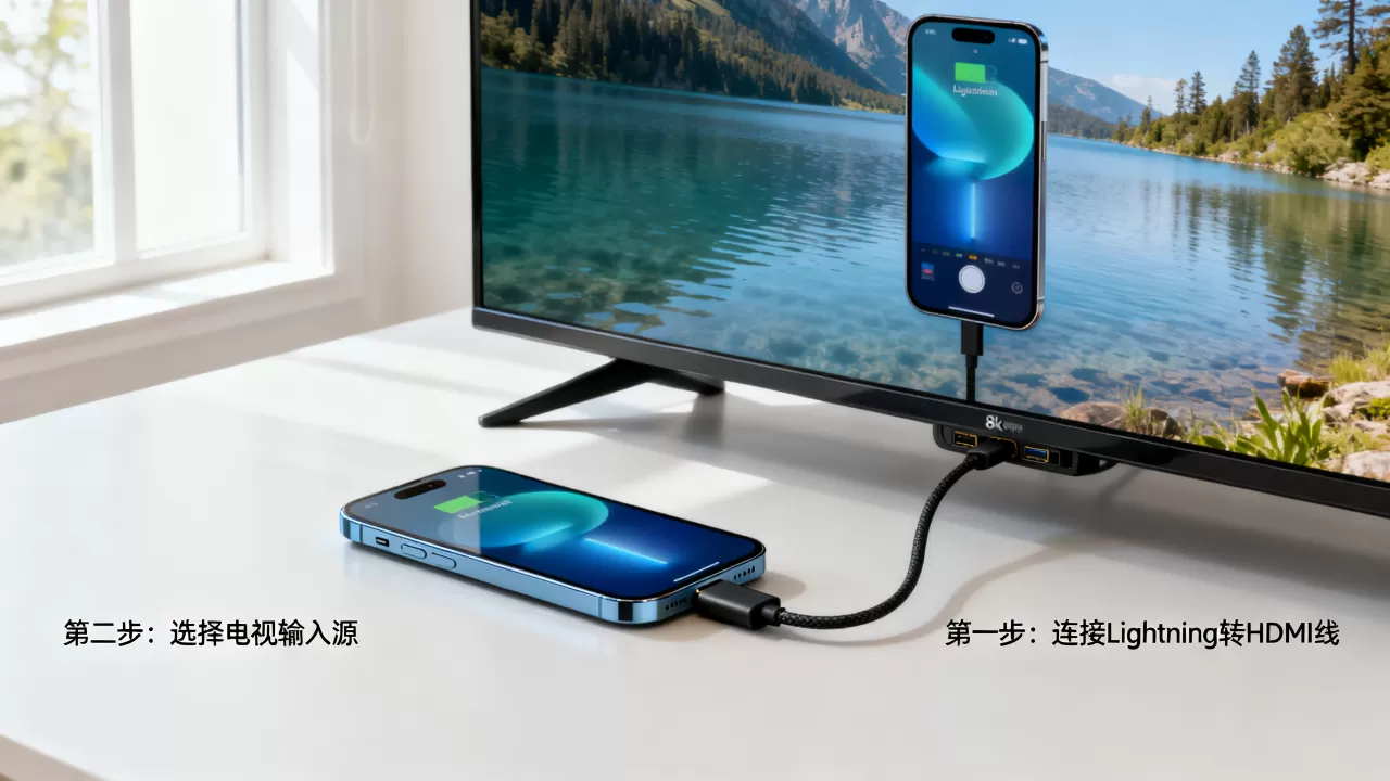 iphone怎么与电视连接,iphone怎么与电视连接 iphone怎么与电视连接,iphone怎么与电视连接