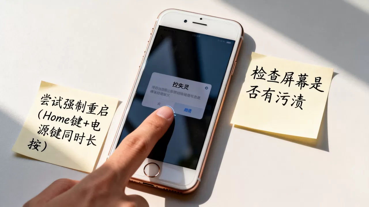 iphone6屏幕为什么失灵，iPhone6屏幕失灵解决方法