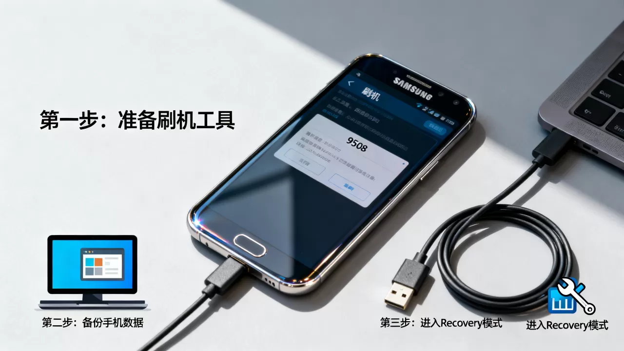 三星9508如何刷机，三星手机刷机教程