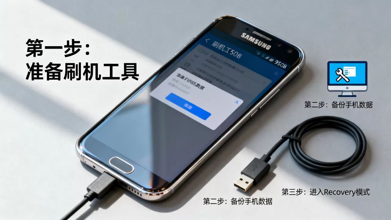 三星9508如何刷机，三星手机刷机教程