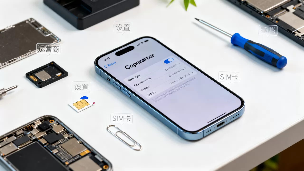 怎么修改iphone运营商名称，iPhone改运营商名称方法