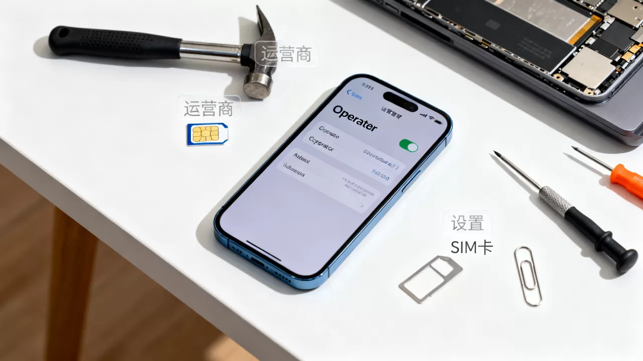 怎么修改iphone运营商名称，iPhone改运营商名称方法