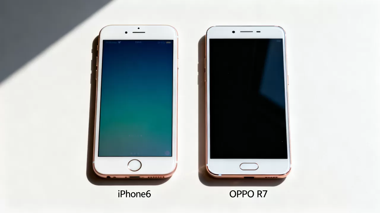 iphone6与oppor7哪个值得买，iphone6与oppor7对比