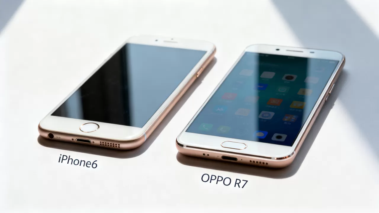 iphone6与oppor7哪个值得买，iphone6与oppor7对比