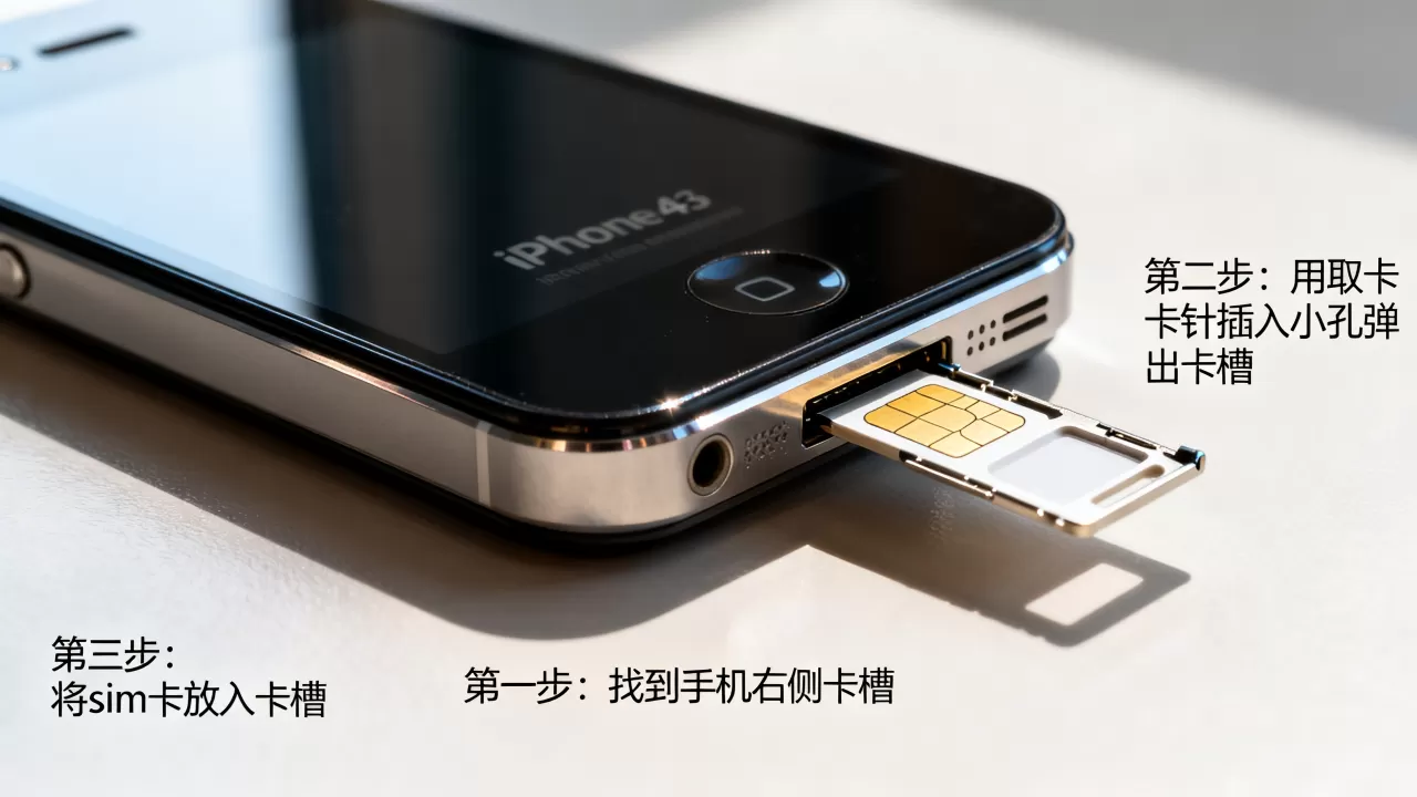 iphone4s怎么装sim卡,iphone4s卡槽在哪里 iphone4s怎么装sim卡,iphone4s卡槽在哪里