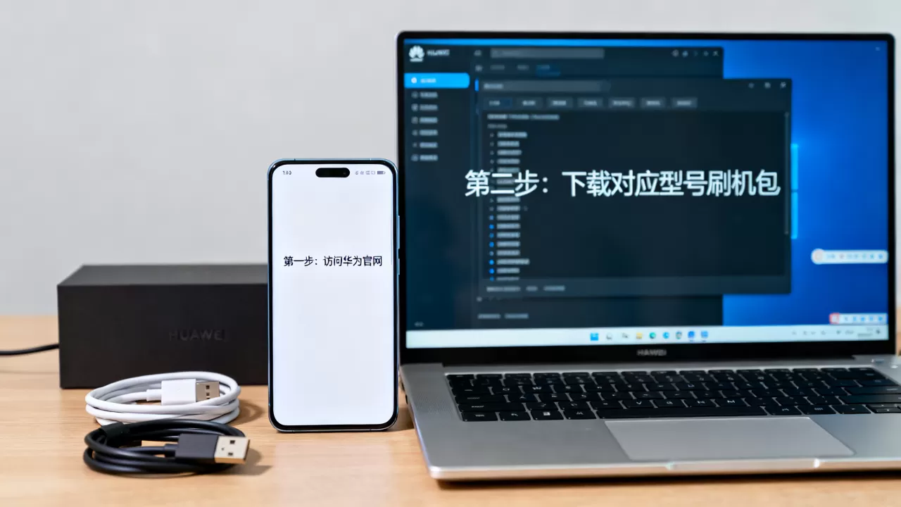 华为手机官网刷机包怎么下载，华为手机刷机教程