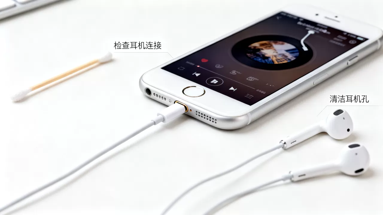 iphone6s不识别耳机,iphone6s耳机孔没声音怎么办 iphone6s不识别耳机,iphone6s耳机孔没声音怎么办