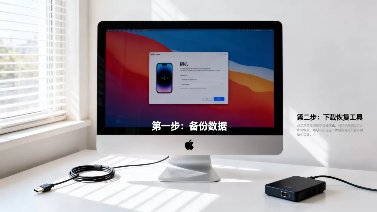 苹果电脑被怎么刷机，苹果电脑刷机教程