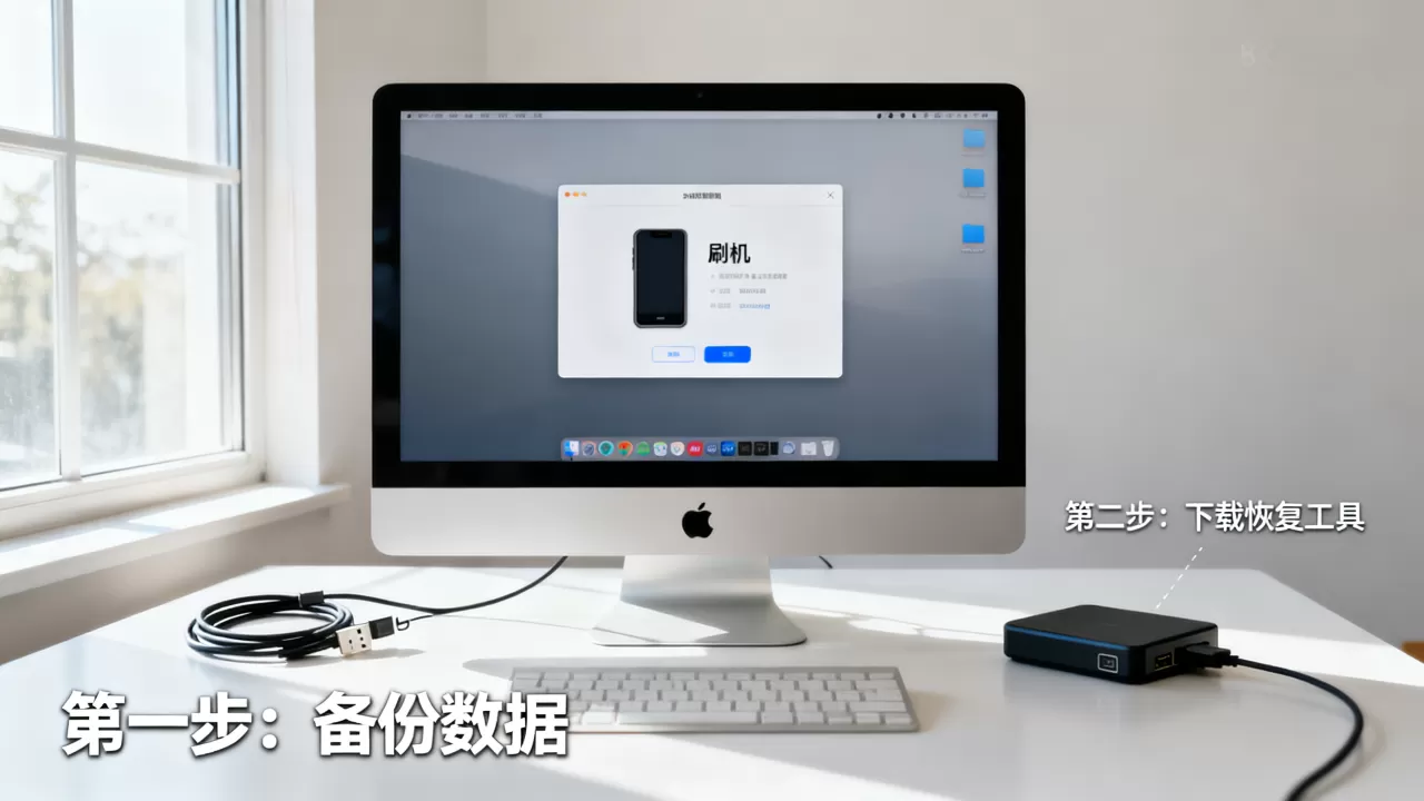 苹果电脑被怎么刷机，苹果电脑刷机教程