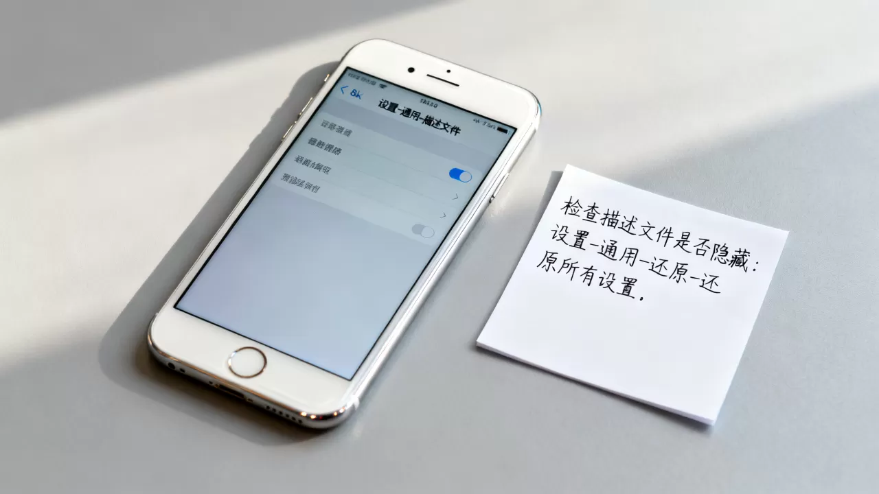iphone6描述文件没有了怎么办,iphone6描述文件丢失解决方法 iphone6描述文件没有了怎么办,iphone6描述文件丢失解决方法