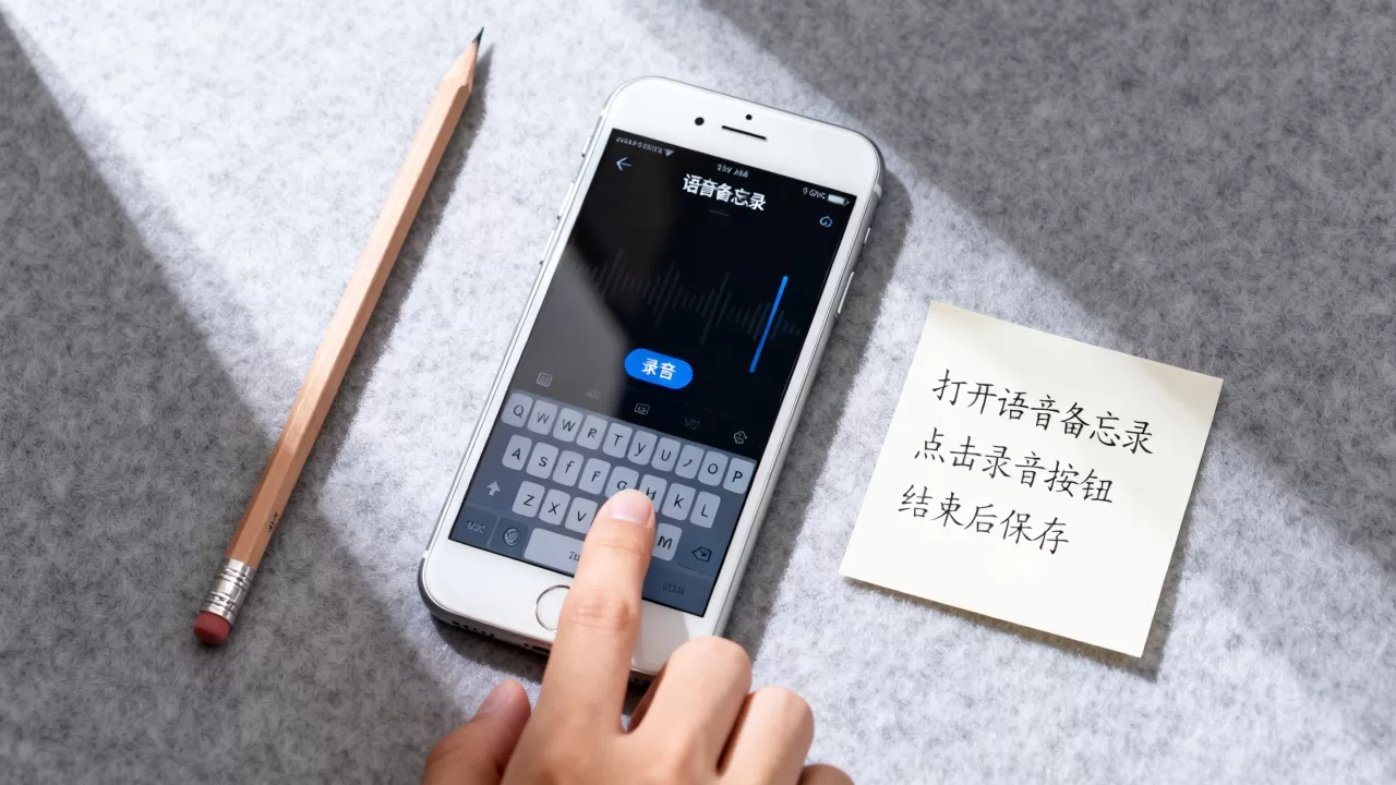 iphone语音备忘录怎么用，iphone语音备忘录怎么录音