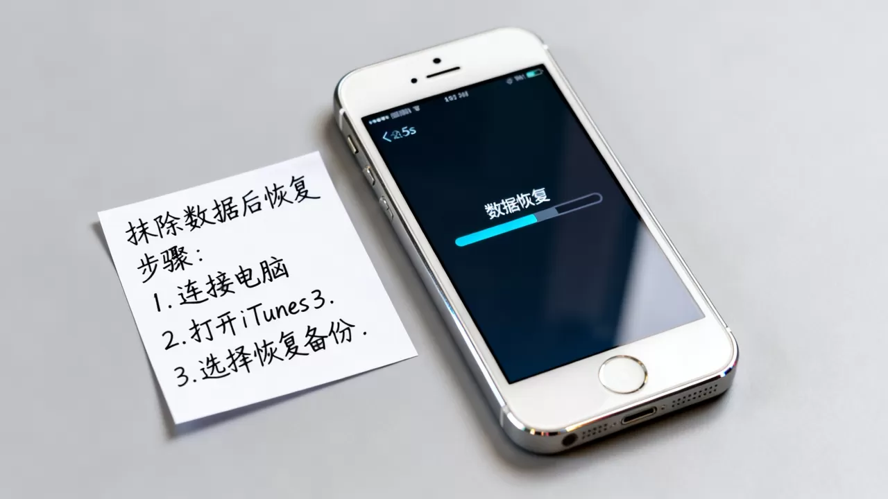 iphone5s抹除数据后怎么恢复，iphone5s抹除数据