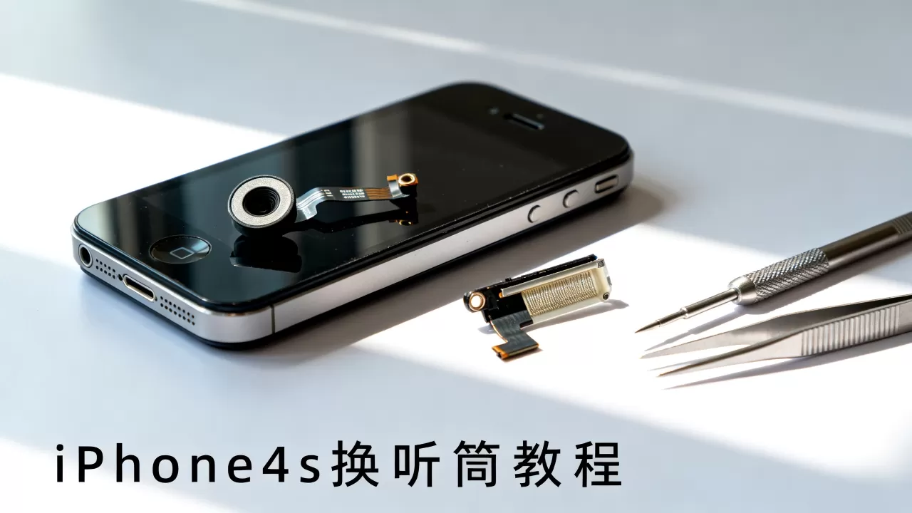 iphone4s换听筒教程，iphone4s换听筒教程
