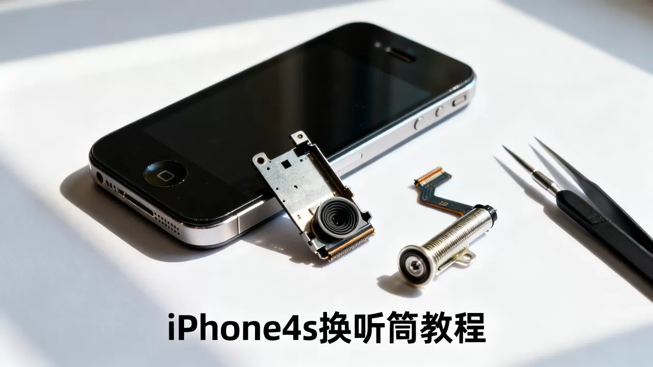 iphone4s换听筒教程，iphone4s换听筒教程