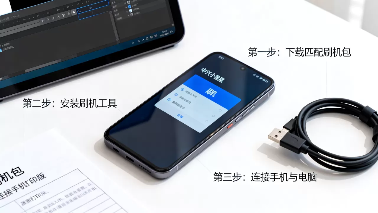 中兴小星星刷机包怎么刷，中兴小星星刷机包