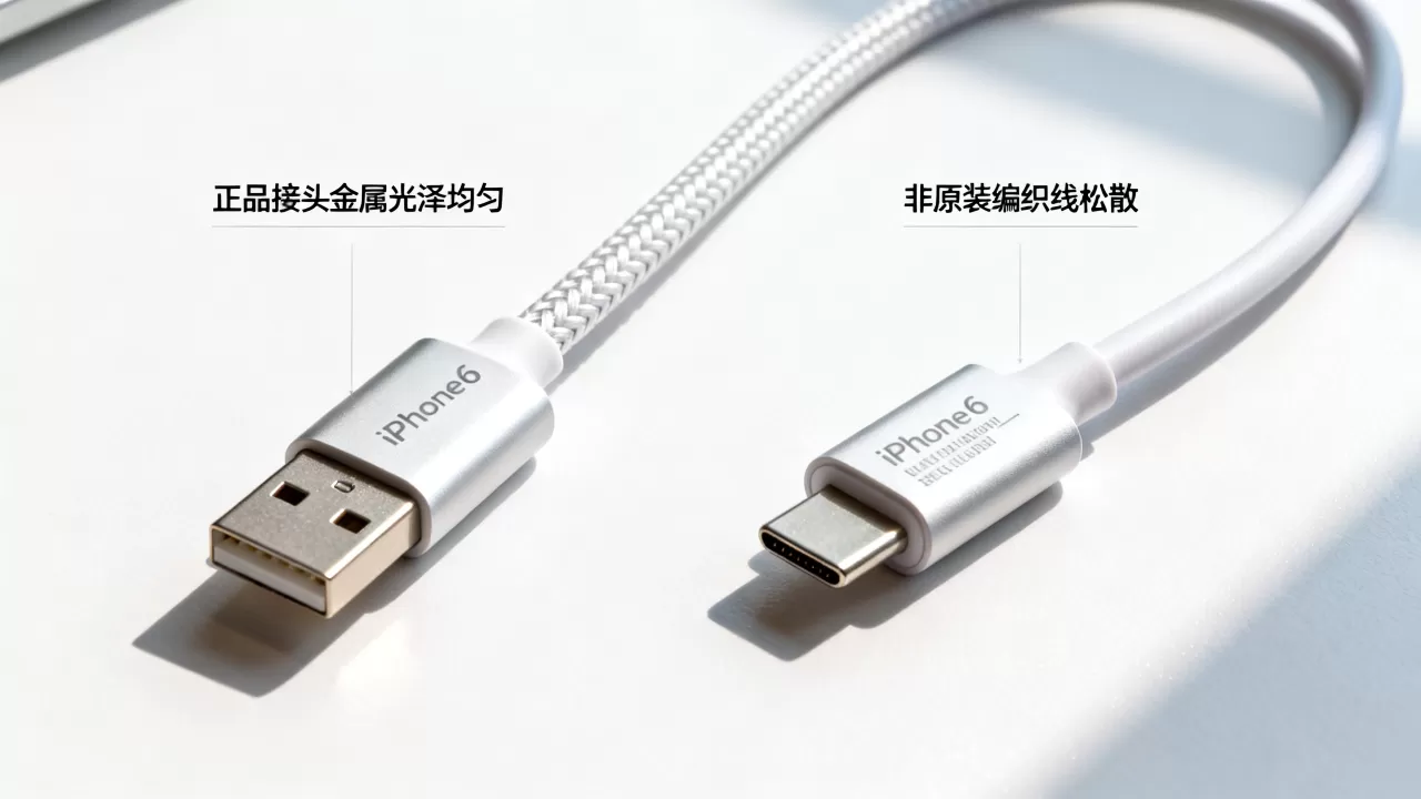iPhone6此电缆或配件非原装?iPhone6数据线正品辨别 iPhone6此电缆或配件非原装?iPhone6数据线正品辨别