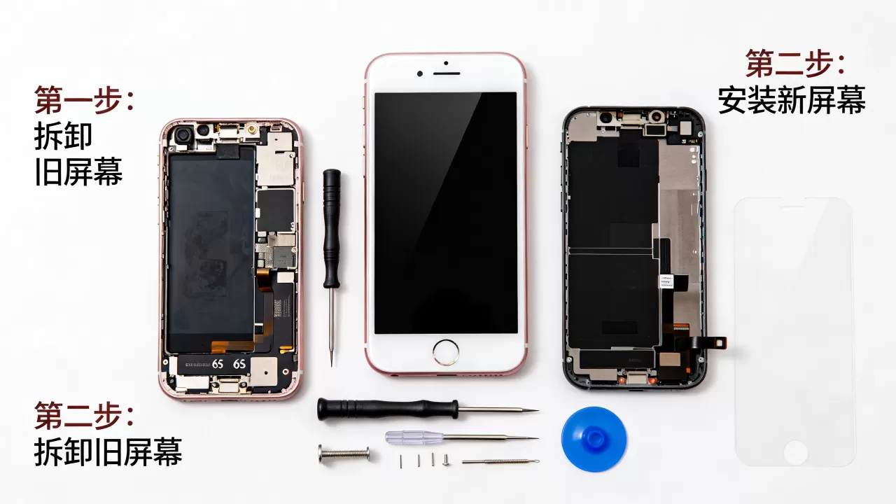 iphone6s更换屏幕教程,iphone6s屏幕总成多少钱 iphone6s更换屏幕教程,iphone6s屏幕总成多少钱
