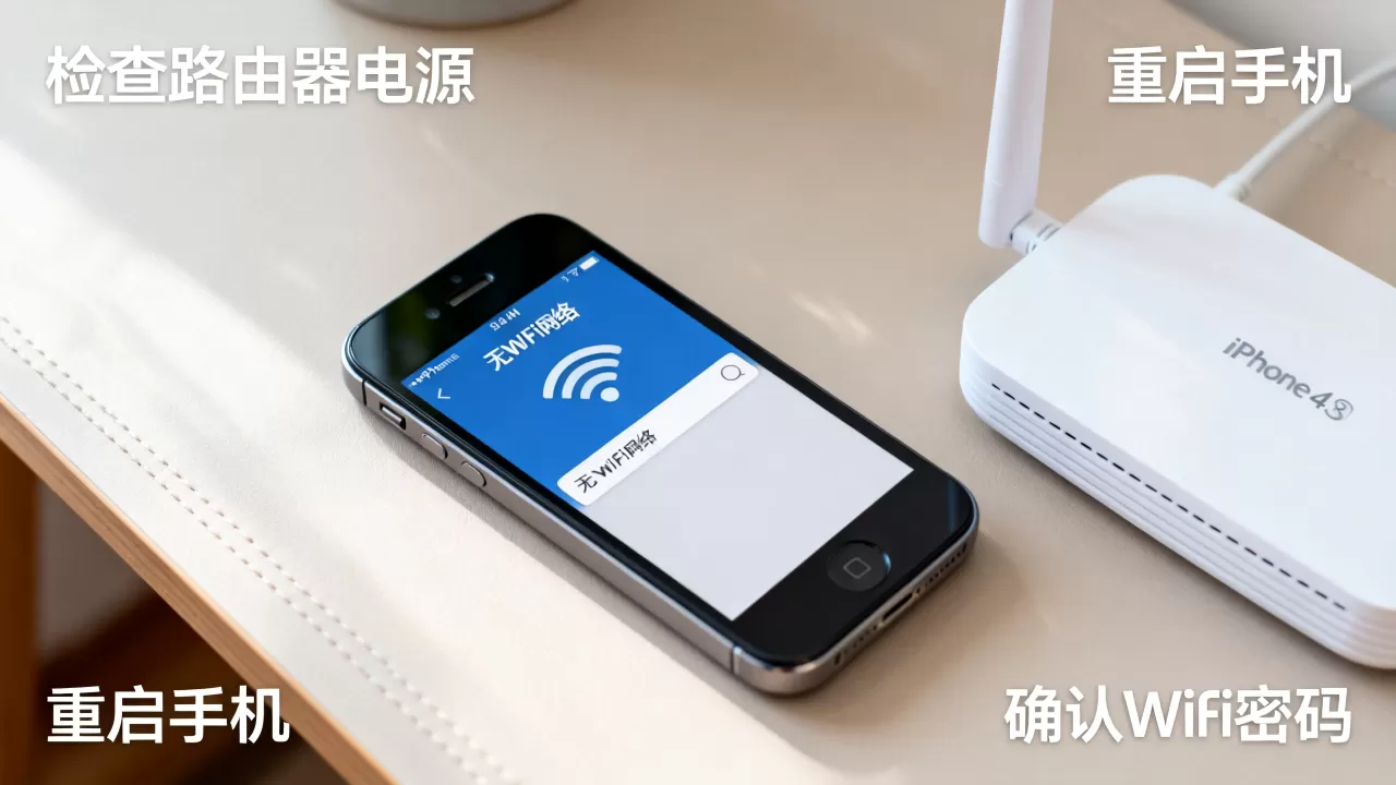 iphone4s wifi搜索不到怎么办，iphone4s连不上wifi