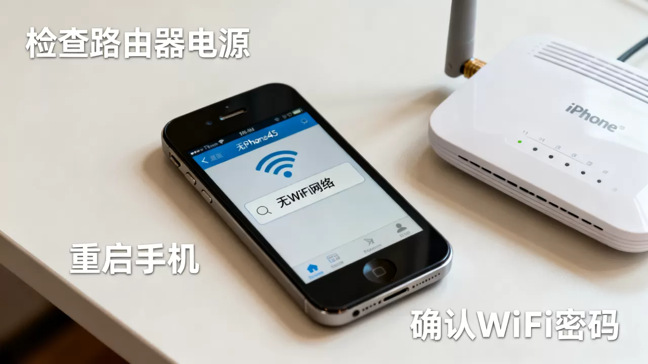 iphone4s wifi搜索不到怎么办，iphone4s连不上wifi