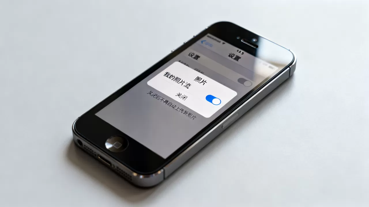 iphone5我的照片流怎么关闭，iphone5照片流功能