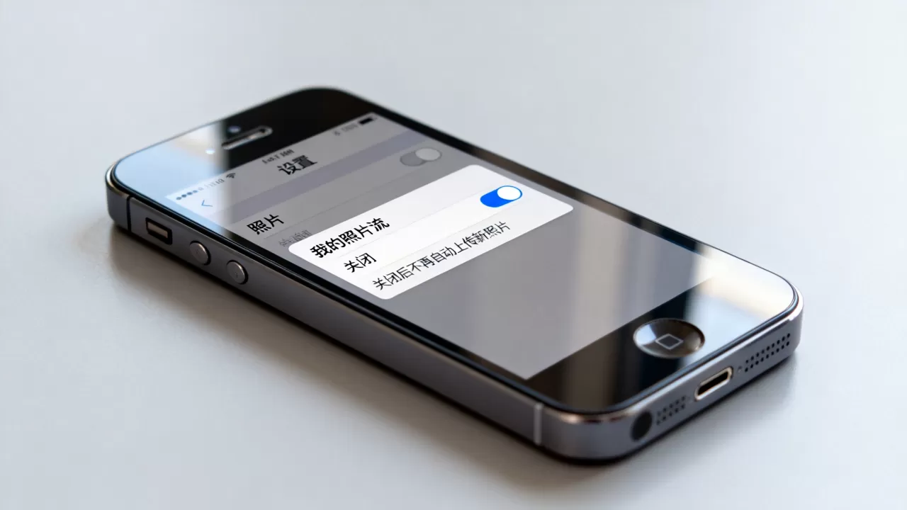 iphone5我的照片流怎么关闭，iphone5照片流功能