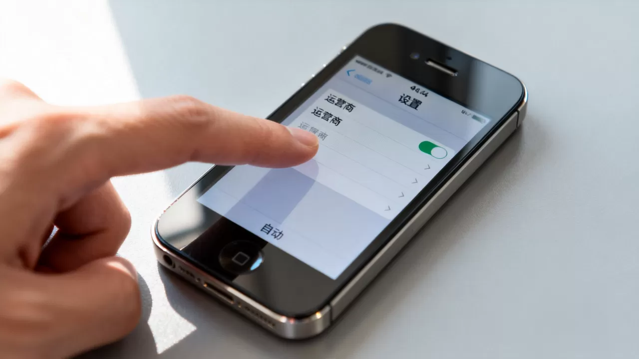 iphone4怎么设置运营商?iphone4设置运营商方法 iphone4怎么设置运营商?iphone4设置运营商方法