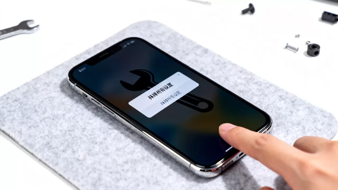 越狱后的iphone抹掉所有设置，iphone越狱后恢复出厂设置
