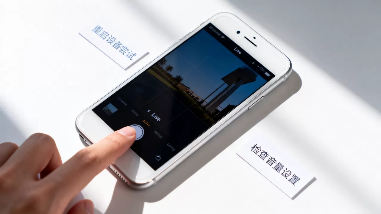 iphone7live没声音怎么办，iphone7live没声音
